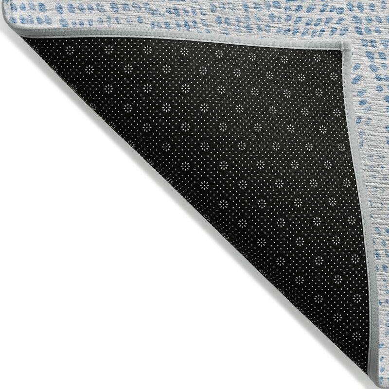 Machine Washable Indoor/ Outdoor Chantille Modern Diamonds Rug