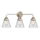 Option Brushed Satin Nickel / Clear