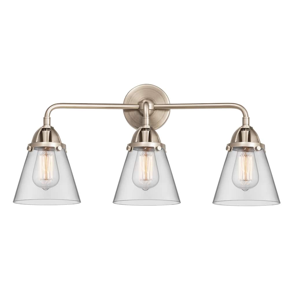 Innovations Lighting 288-3W-10-24 Cone Vanity Cone 3 Light 24" Wide