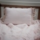 preview thumbnail 10 of 9, Rizzy Home Tatum Solid Fringe Crib Quilt - 38" X 50"