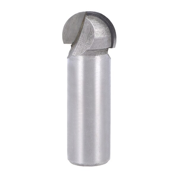 Router Bit 1/2 Shank 5/8" Cutting Dia Core Box 2 Flutes High-carbon Steel Cutter - 1/2x5/8"