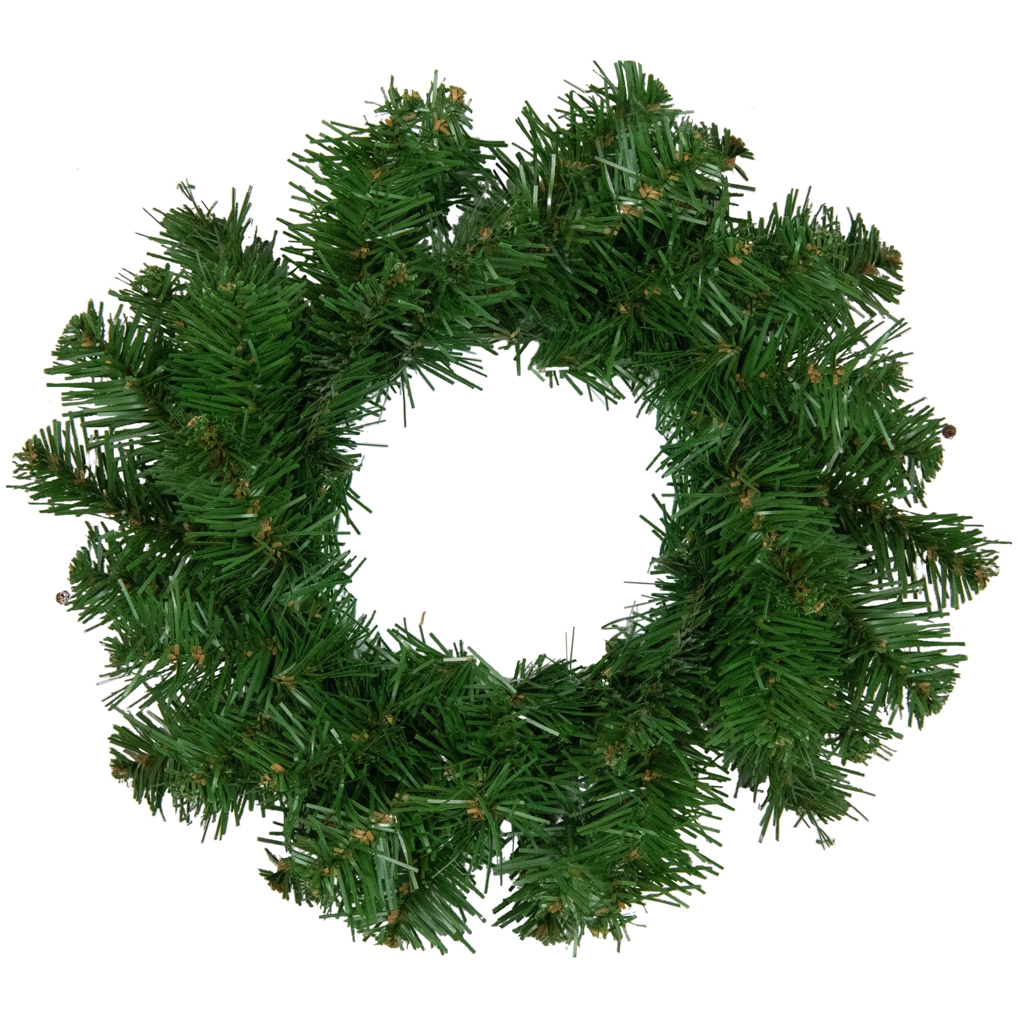 Deluxe Dorchester Pine Mini Artificial Christmas Wreath - 8" - Unlit