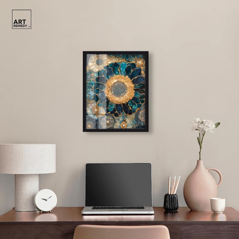 Opulent Geode II Shadowbox by Art Remedy
