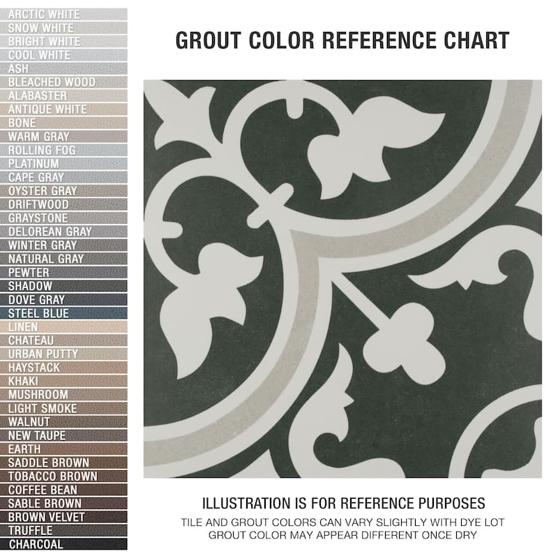 Merola Tile Arte Due 9-3/4" x 9-3/4" Porcelain Floor and Wall Tile