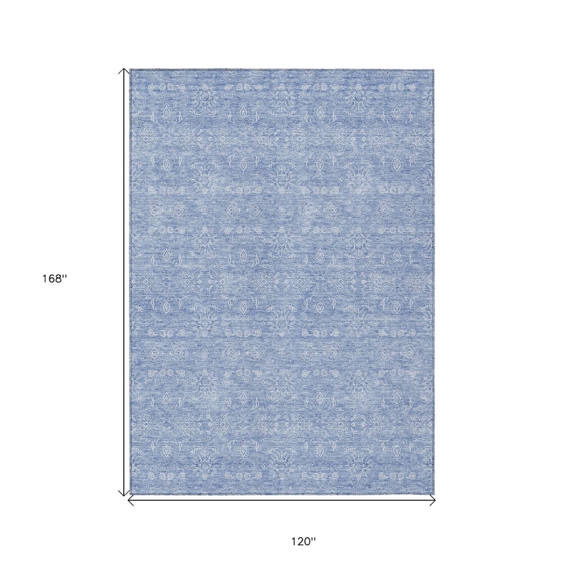 HomeRoots Floral Transitional Rectangle Outdoor Rug
