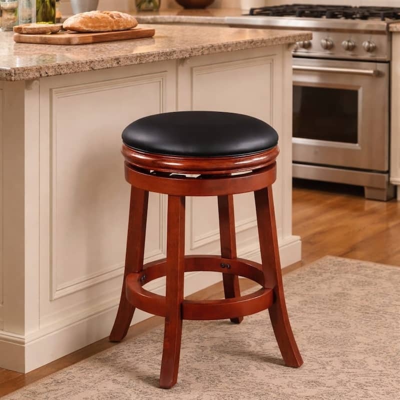 Boraam Backless Counter Height Swivel Stool