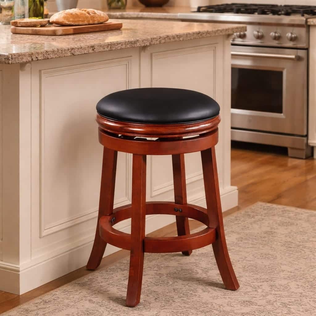 Boraam Backless Counter Height Swivel Stool