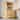 Kitchen Pantry Storage Cabinet with Glass Doors and 4 Built-In Drawers