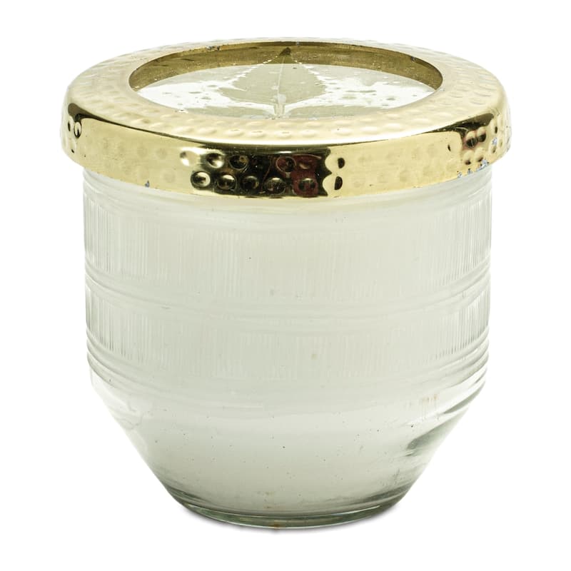 White Currant Soy Wax Christmas Candles - 4.25" - Set of 3