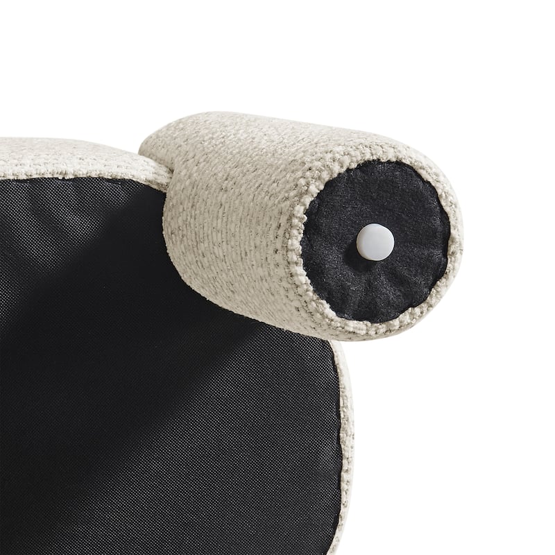 NPD Furniture Bowden Chenille Upholstered Bench