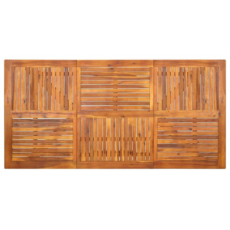 vidaXL Patio Lounge Set 8 Piece Sectional Sofa with Cushions Solid Wood Pine