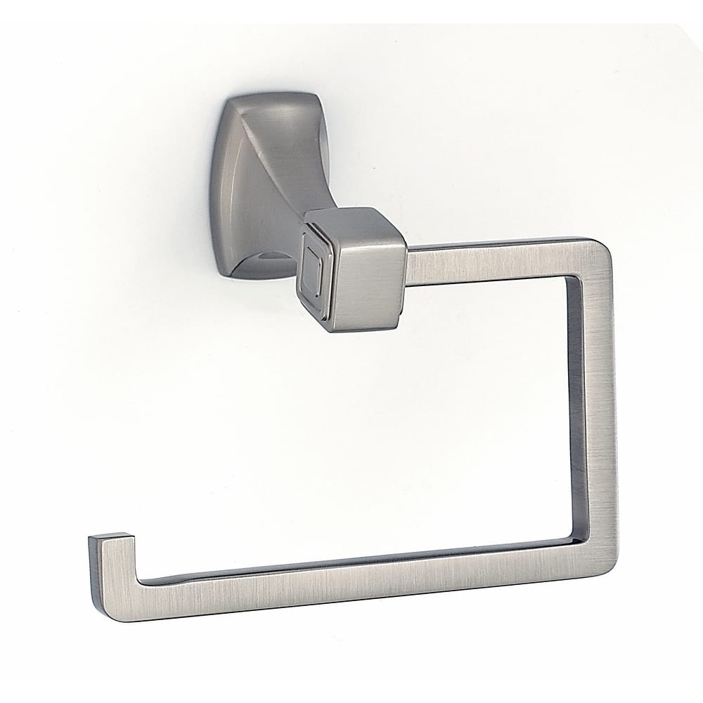 Alno Cube Modern 5.5"W Hook Style Slide On Toilet Paper Holder - Made