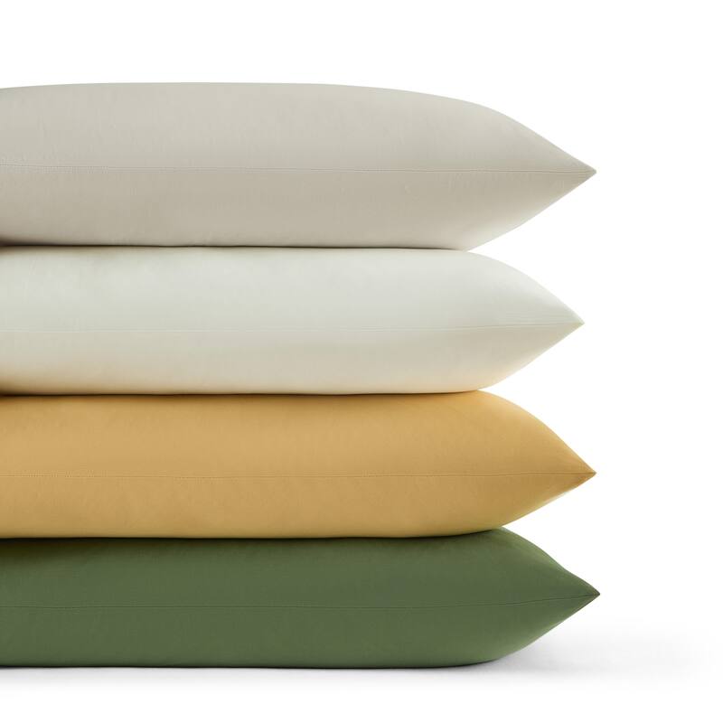 Martha By Martha Stewart Classic Elegance Solid Cotton Sheet Set