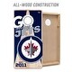 preview thumbnail 4 of 5, Winnipeg Jets NHL 2x4 Cornhole Board Set