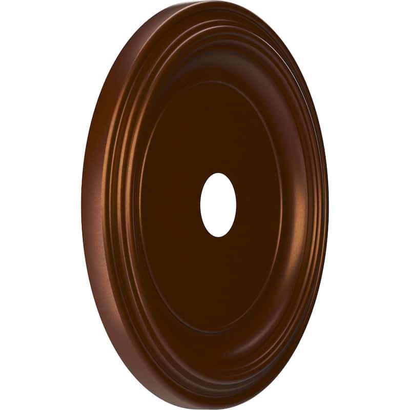 3 1/2" Inside Diameter - Traditional Thermoformed PVC Ceiling Medallion