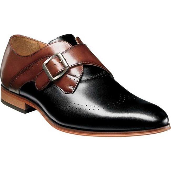 stacy adams wingtip cognac