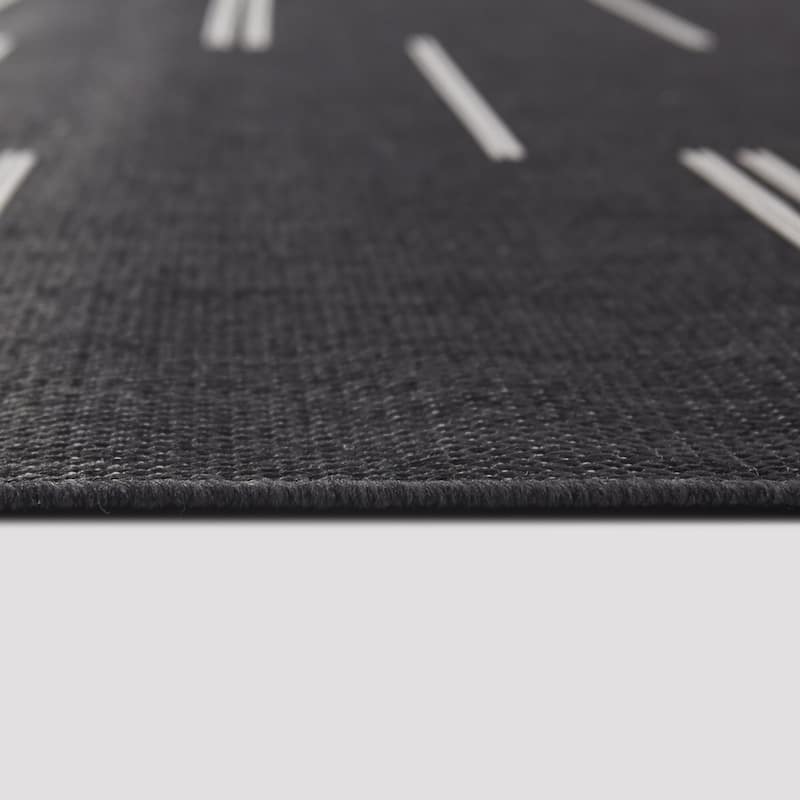 Xavier Modern Striped Indoor/Outdoor Area Rug