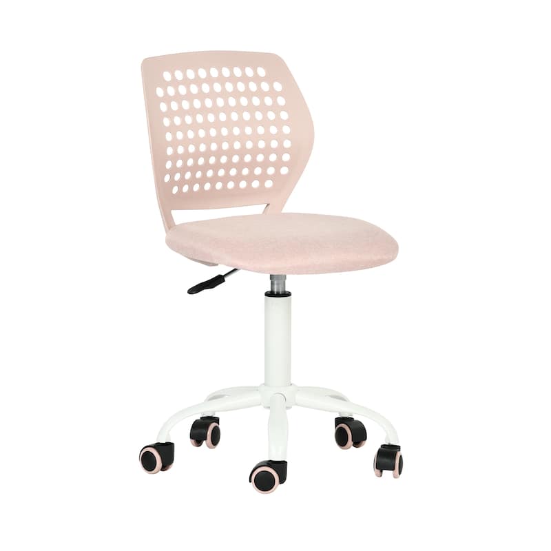 Homy Casa Adjustable Swivel Office Chair Wheels, Modern Study Chair