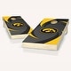 preview thumbnail 1 of 7, Iowa Hawkeyes Swoosh Outdoor Cornhole Board Set NO Accessories