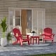 preview thumbnail 46 of 49, WINSOON HIPS Oversized Adirondack Chair with Cup-Holder