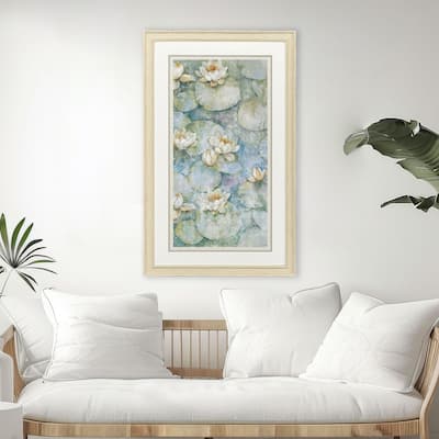 Paragon Waterlilies II Framed Art