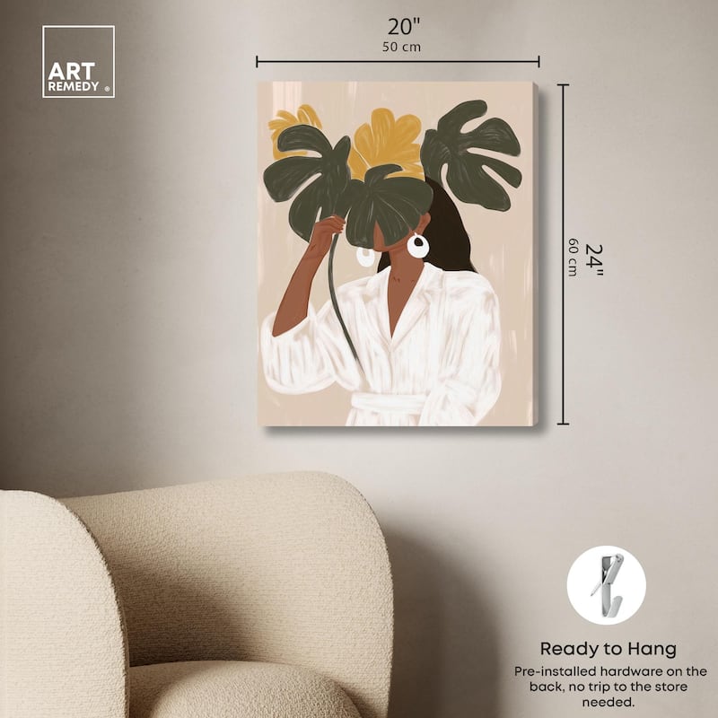 Leiva II Canvas by Art Remedy, Gallery Wrapped