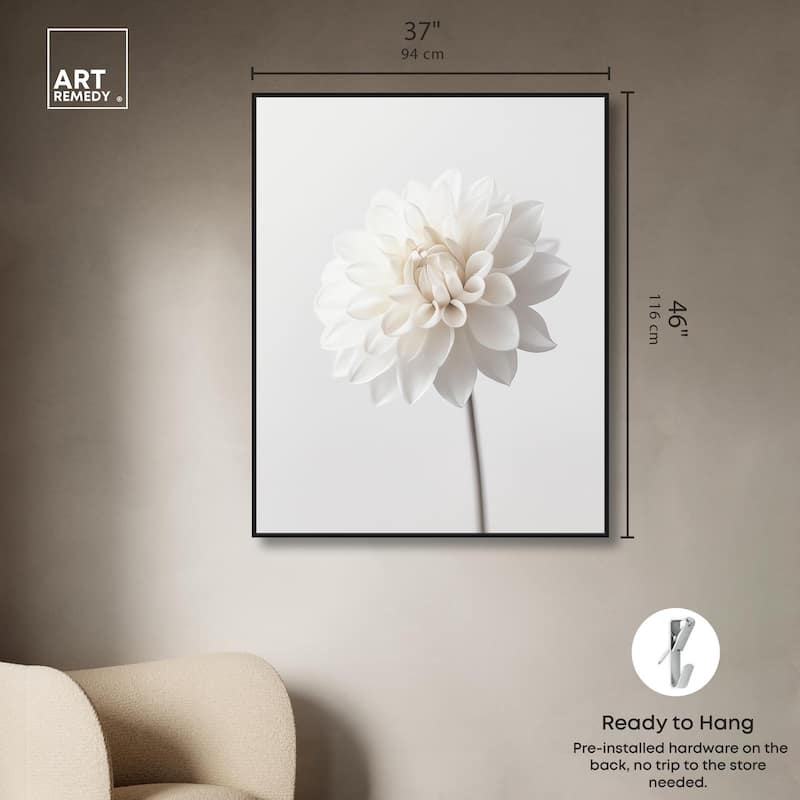 Pristine Blossom I Canvas by Art Remedy