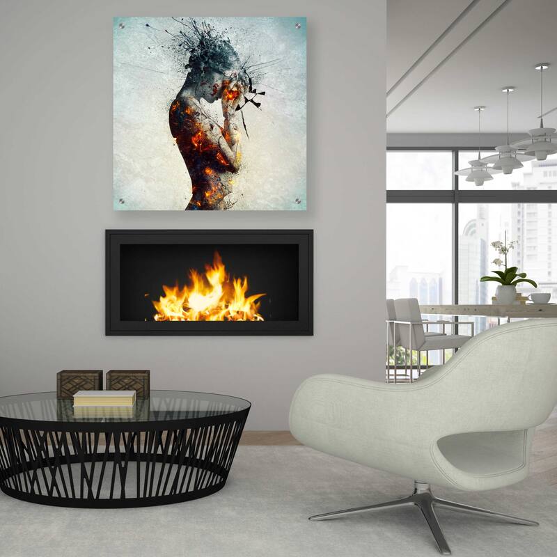 Epic Art 'Deliberation' by Mario Sanchez Nevado, Acrylic Glass Wall Art