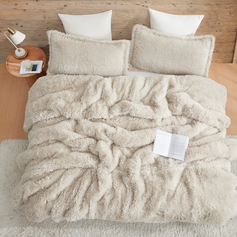 Lion Mane - Coma Inducer® Oversized Comforter Set - Creamy White