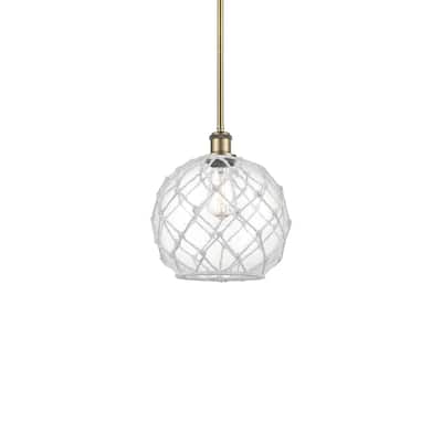 Innovations Lighting 516-1S-12-10 Farmhouse Rope Pendant Farmhouse