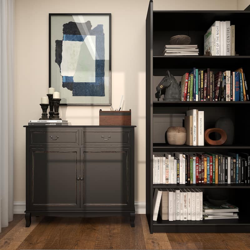 Modern Mango Wood 3 Section Tray with Black Metal Handles - Brown or Beige