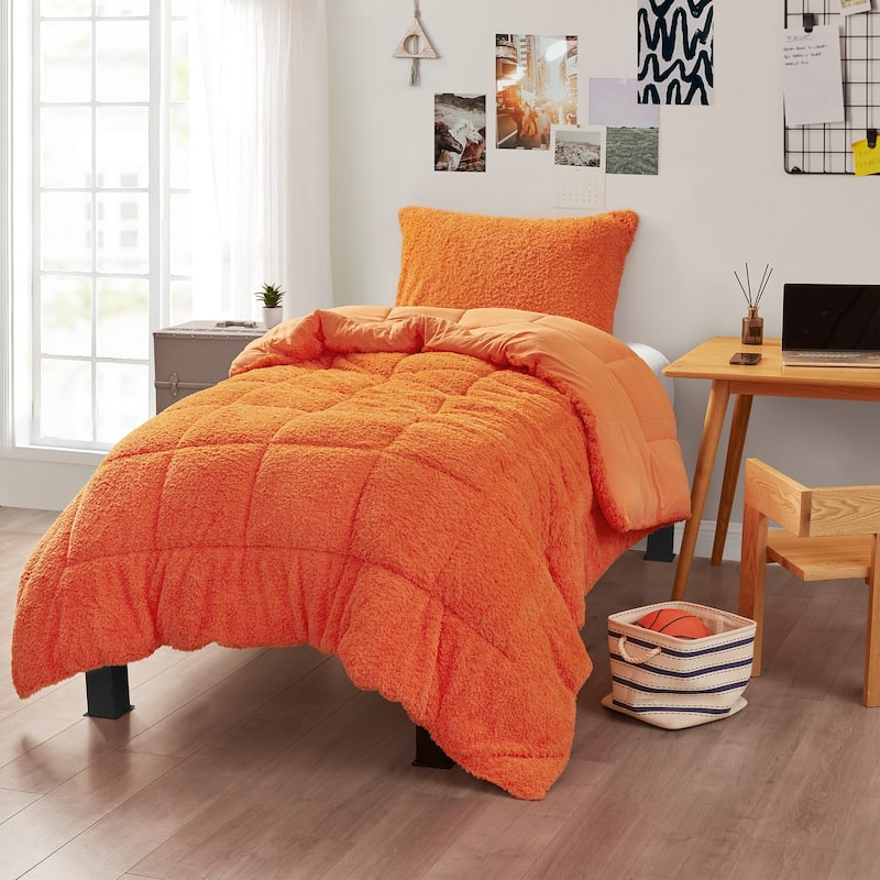 Dreamsicle Creamsicle - Coma Inducer® Oversized Comforter - Orange Peel - Twin XL