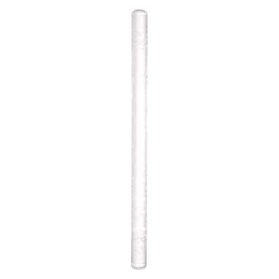 Acrylic Embossed Rolling Pin 16cm x 1cm Flower Sea Pattern - Transparent