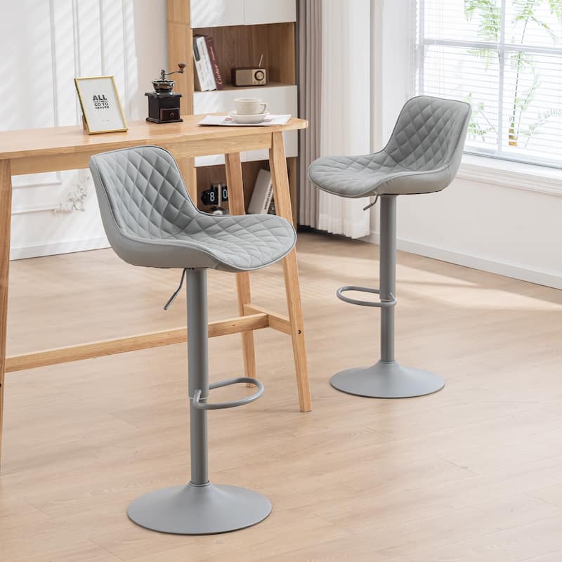 Counter Height Modern Barstools Set of 2 Kitchen Bar stools Side Counter Stools