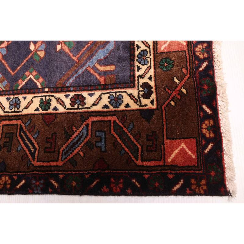 ECARPETGALLERY Hand-knotted Anadol Navy Wool Rug - 5'3 x 7'0