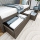 preview thumbnail 11 of 12, Max and Lily Twin over Twin Bunk Bed with Ladder and Storage Drawers