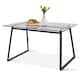 47"x32" Rectangle Modern Glass Dining table - 47"x32"x30