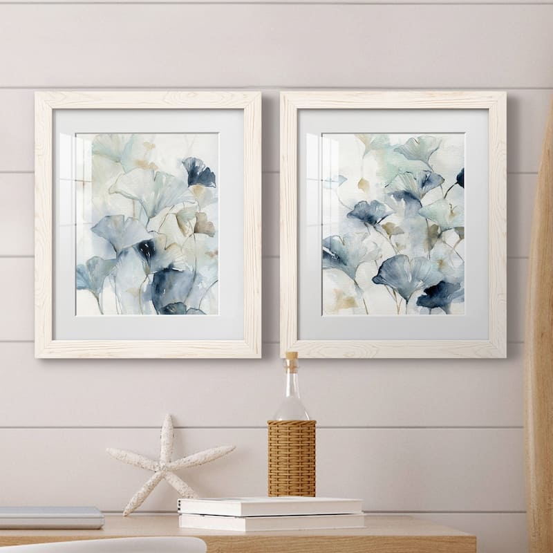 Indigo Ginkgo I-Premium Framed Print - Ready to Hang