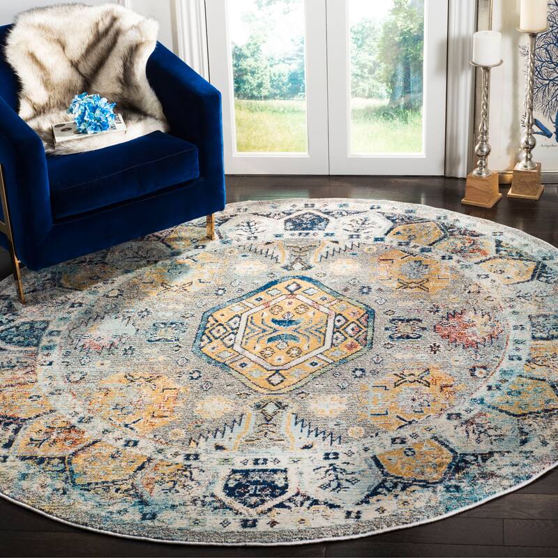 SAFAVIEH Savannah Etter Boho Oriental Polyester Rug