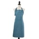 preview thumbnail 2 of 22, Cotton Kitchen Apron - Adjustable Neck Strap, Classic Cooking Apron with Front Pocket for Baking, Cooking and Everyday