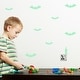 preview thumbnail 2 of 3, Walplus Peel and Stick Wall Stickers Glow In The Dark Bat Candle Decor