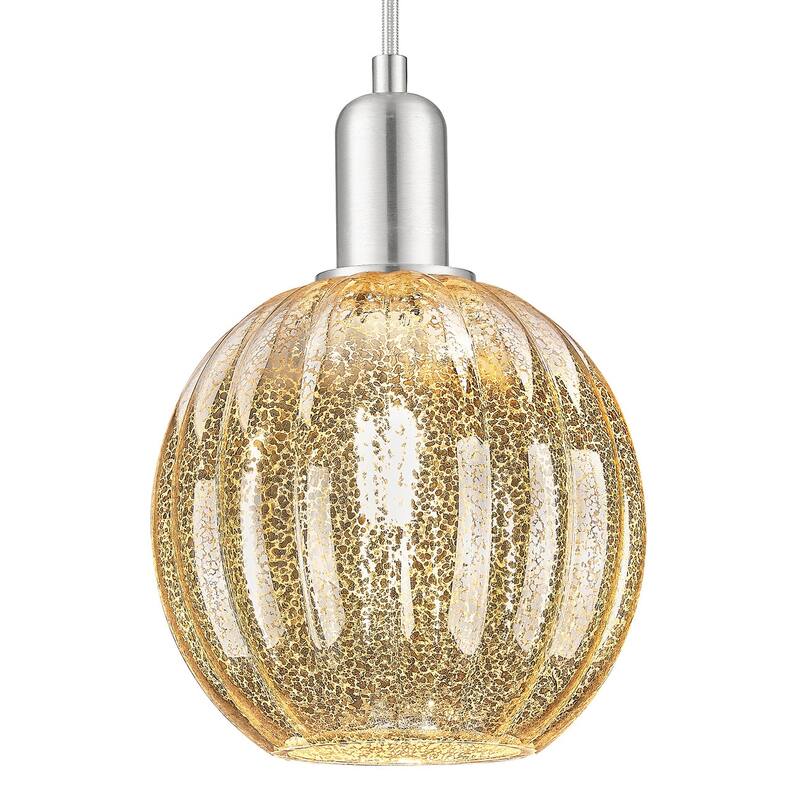 Innovations Lighting 716-1P-G458-7ME Preston 7" Wide Cord Hung Mini - Brushed Satin Nickel