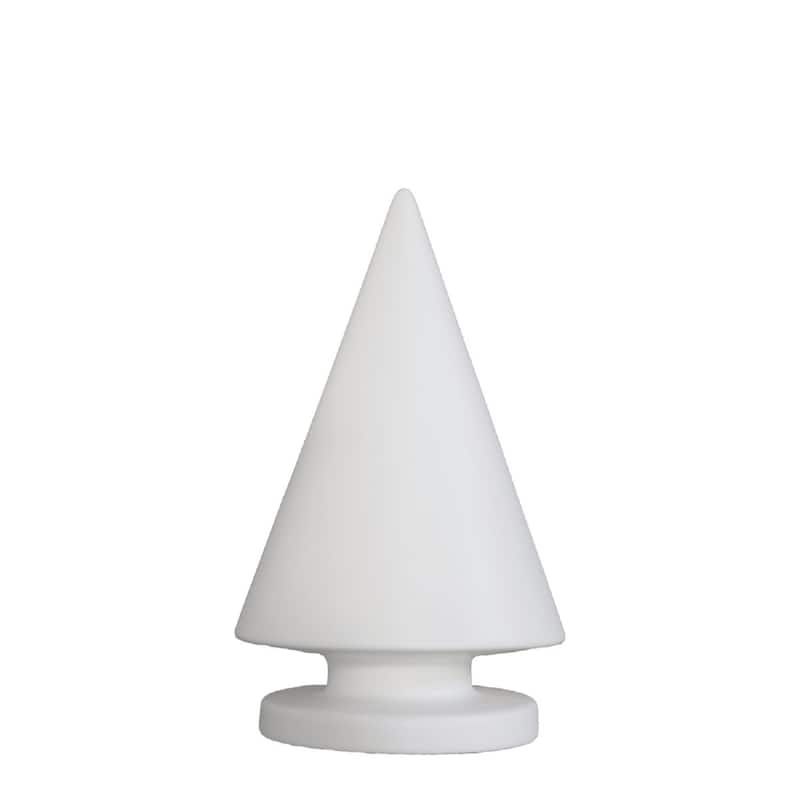 Medium Christmas Tree Tabletop Figurine - 6.25" - White