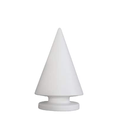 Medium Christmas Tree Tabletop Figurine - 6.25" - White