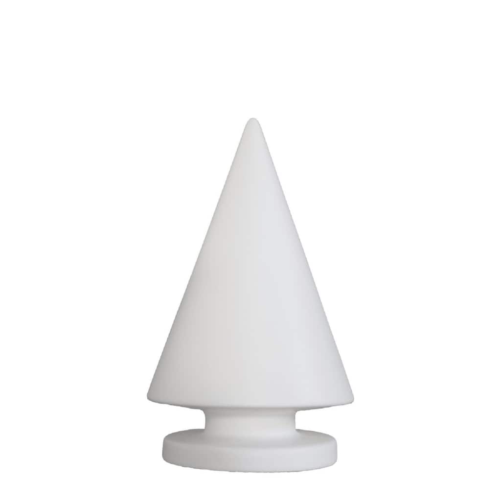 Medium Christmas Tree Tabletop Figurine - 6.25" - White