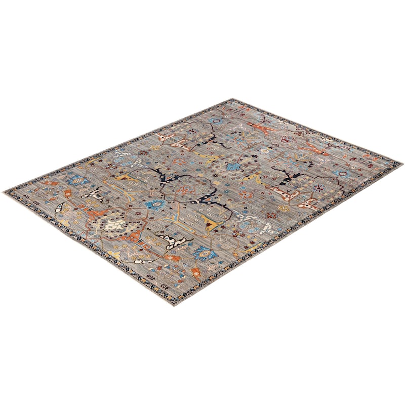 Serapi One-of-a-Kind Hand-Knotted Area Rug - Brown - 8' 10" x 11' 10"