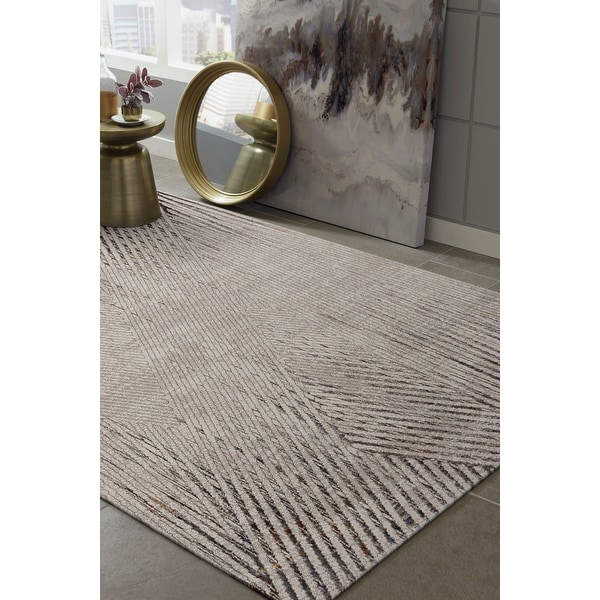 Strick & Bolton Renew Abstract Geo Area Rug. Opens flyout.