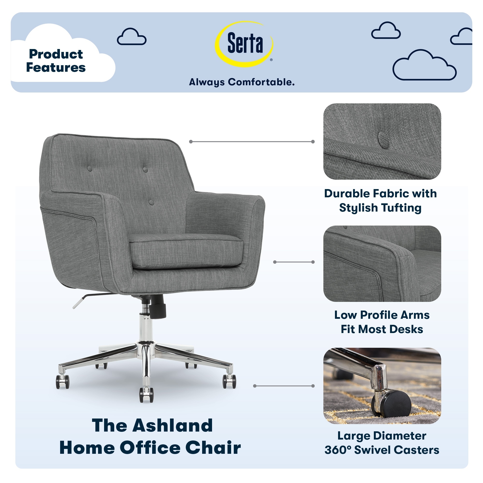 Serta shop ashland chair
