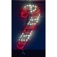 preview thumbnail 1 of 9, Christmas Giant Outdoor LED Lights, 3-Ft. Tall Candy Cane - N/A