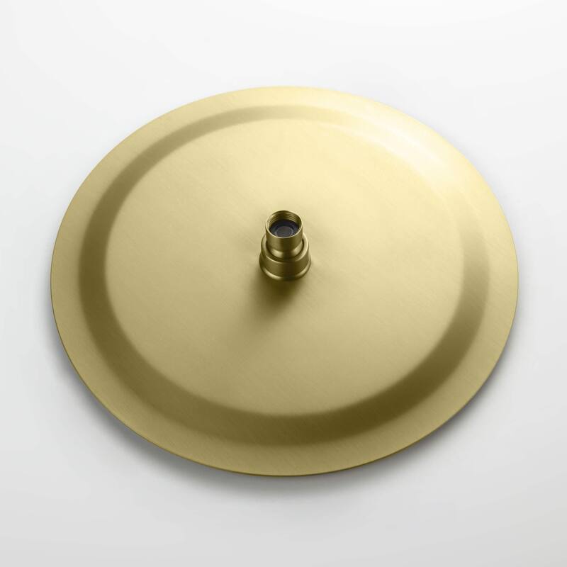 Circular 12" Metal Ultra Thin Profile Rain Shower Head 1.75 GPM
